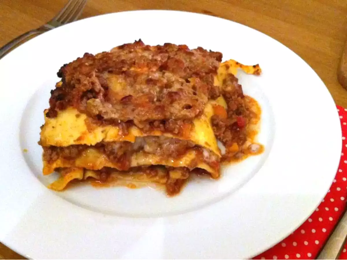 Lasagne à la bolognaise de Roberta