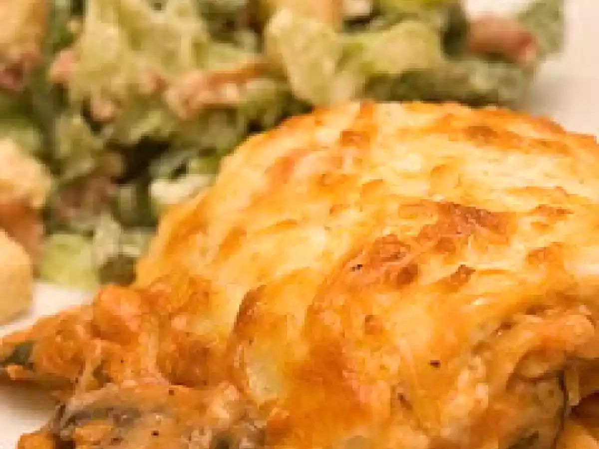 Lasagne au doré, sauce rosée