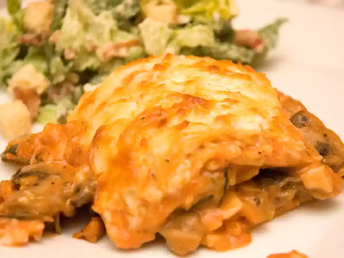 Lasagne au doré, sauce rosée - photo 2