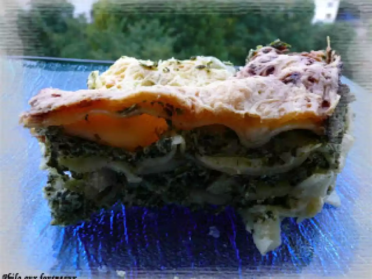 Lasagne aux épinards & ricotta