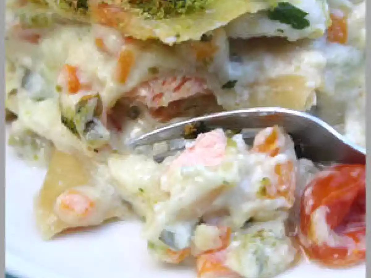 Lasagne aux poissons