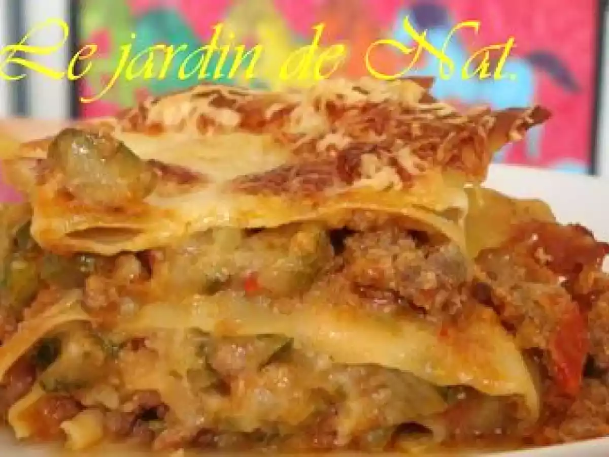 Lasagne bolognaise à la courgette