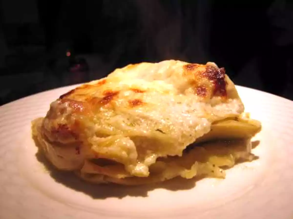 Lasagne de coppa et de coeurs d'artichauts. - photo 2