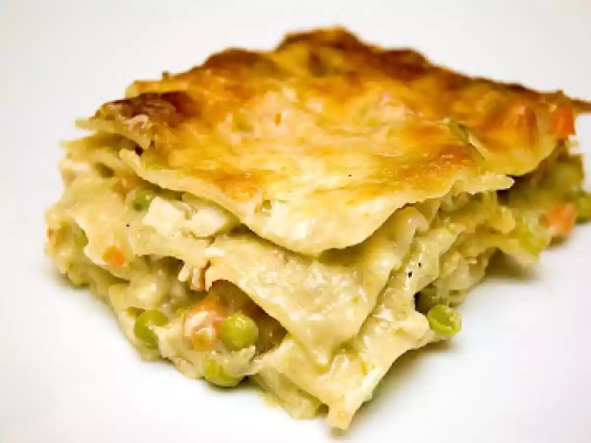Lasagne jardinière au poulet