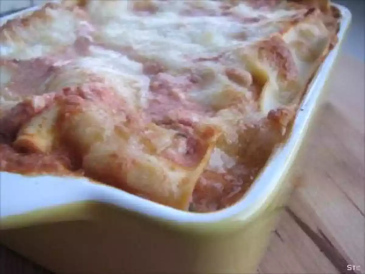 Lasagne poivrons-courgette & ricotta