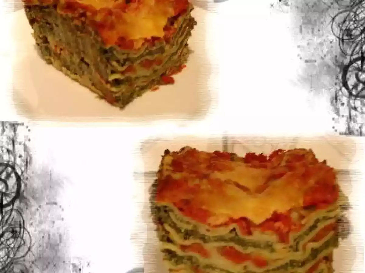 Lasagne ricotta-épinards wé-wé