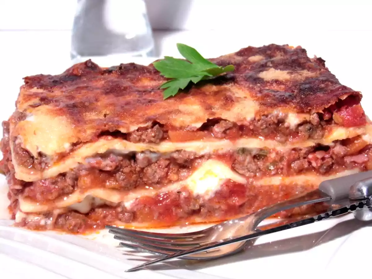 Lasagnes à la bolognaise (la vraie recette de Bologne) - photo 3