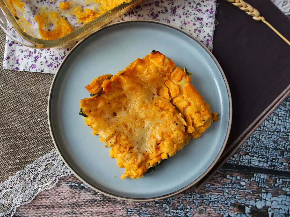Lasagnes à la courge butternut, épinards et ricotta - photo 4