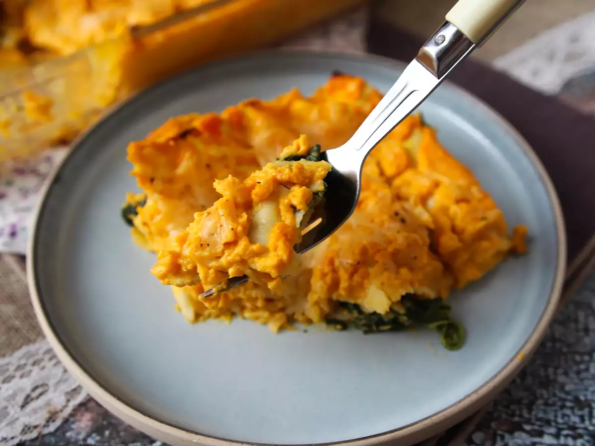 Lasagnes à la courge butternut, épinards et ricotta - photo 5