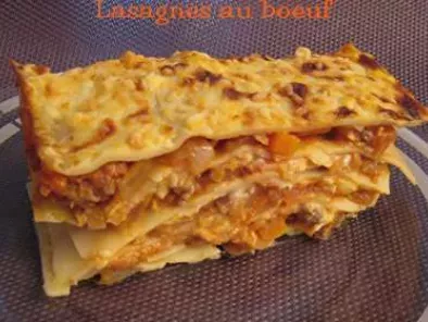 Lasagnes au boeuf