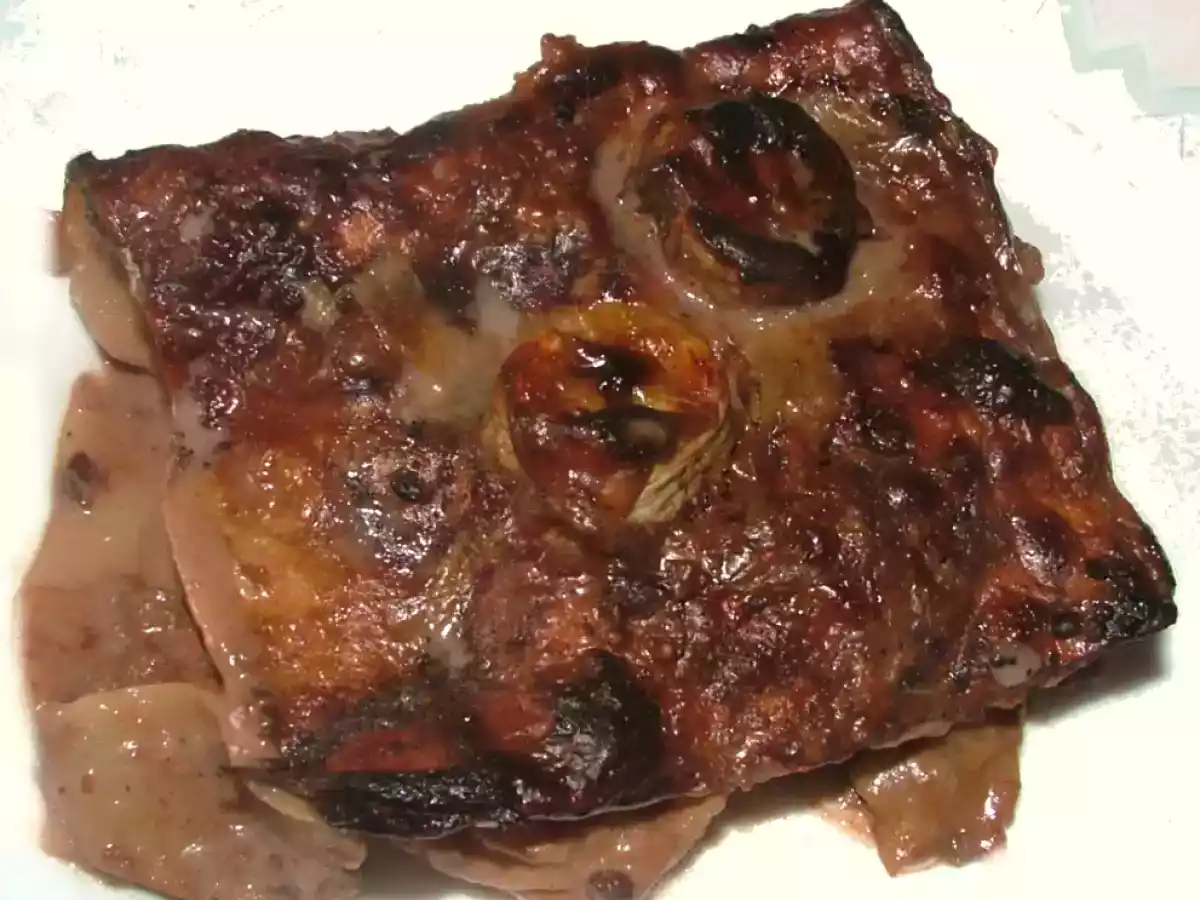 Lasagnes au chocolat et bananes ganachées