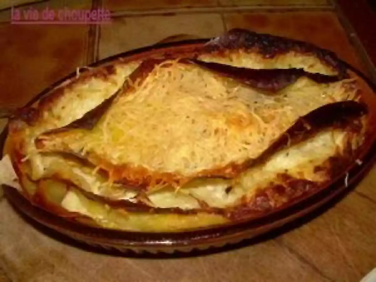 LASAGNES AU FENOUIL ET JAMBON CRU