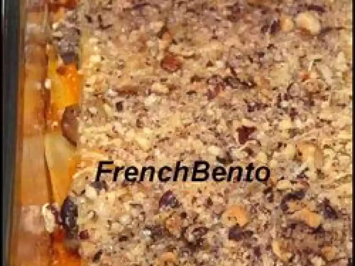 Lasagnes au potimarron et aux champignons