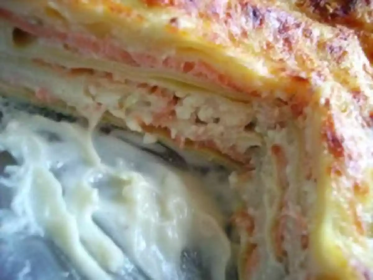 LASAGNES AU SAUMON FUMÉ ET À LA FETA - photo 4