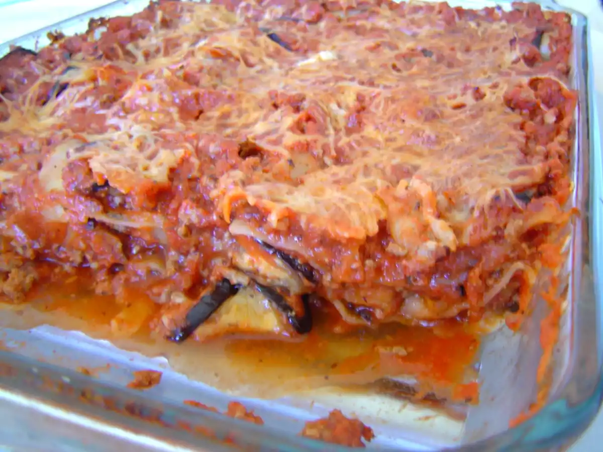 Lasagnes aux aubergines