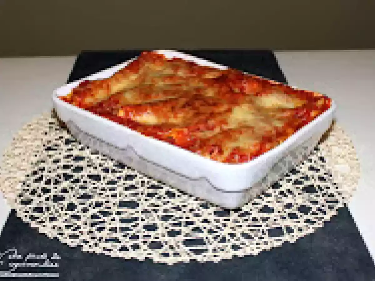 Lasagnes aux blettes et tomates séchées