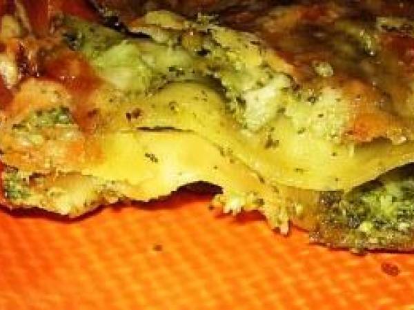 Lasagnes aux brocolis gratinées au Comté