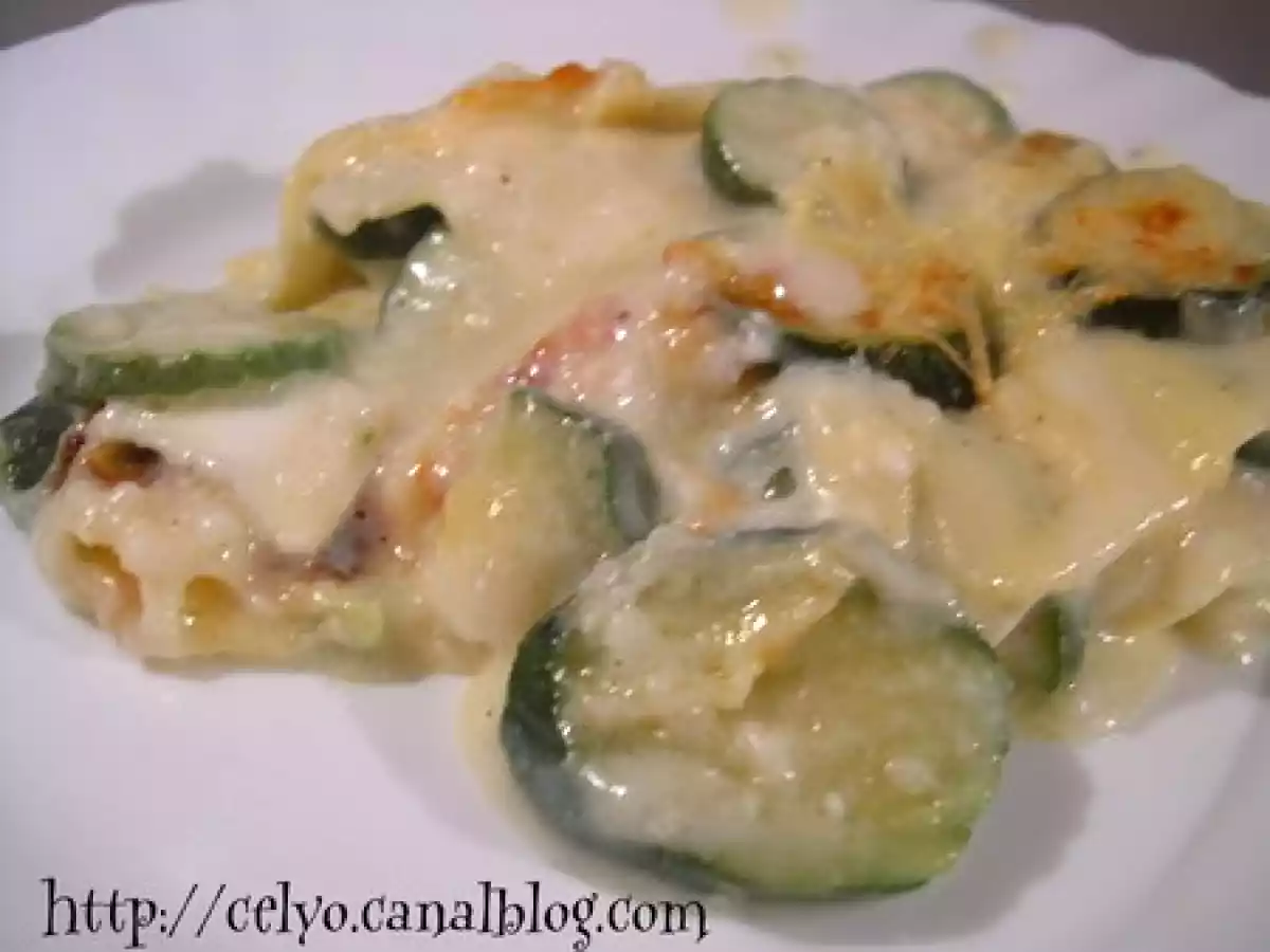 Lasagnes aux courgettes et au chèvre