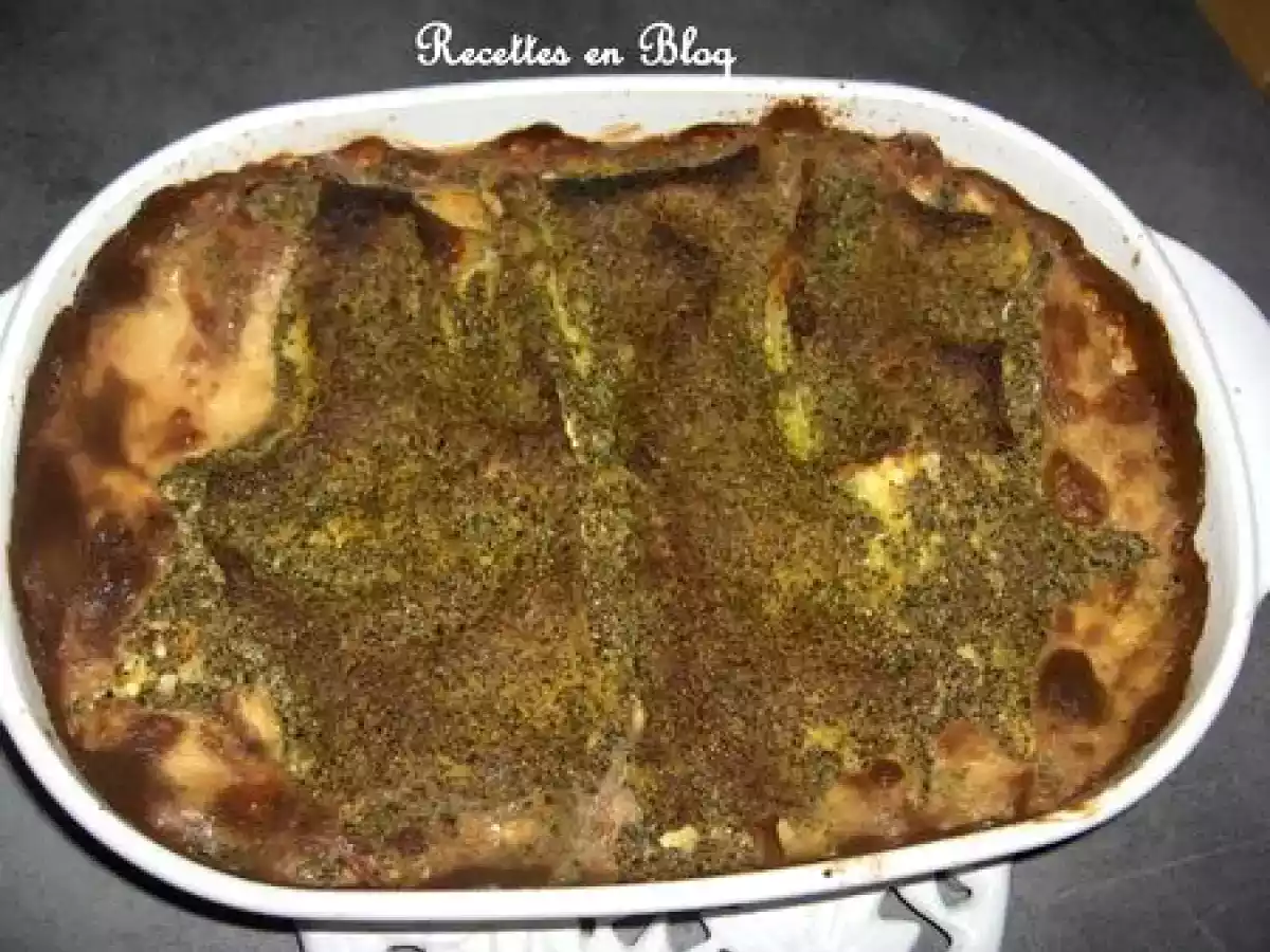 LASAGNES AUX EPINARDS, BROUSSE ET PESTO - photo 2
