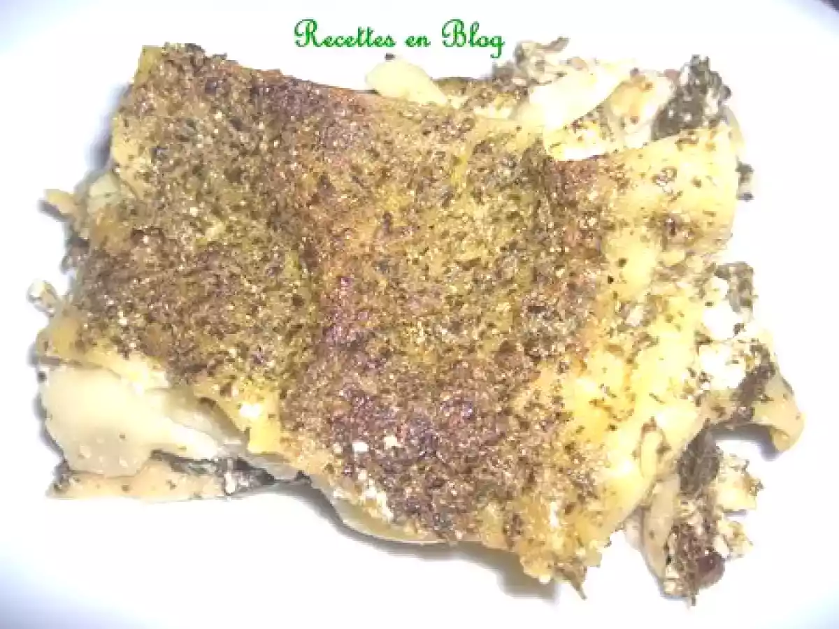 LASAGNES AUX EPINARDS, BROUSSE ET PESTO - photo 3