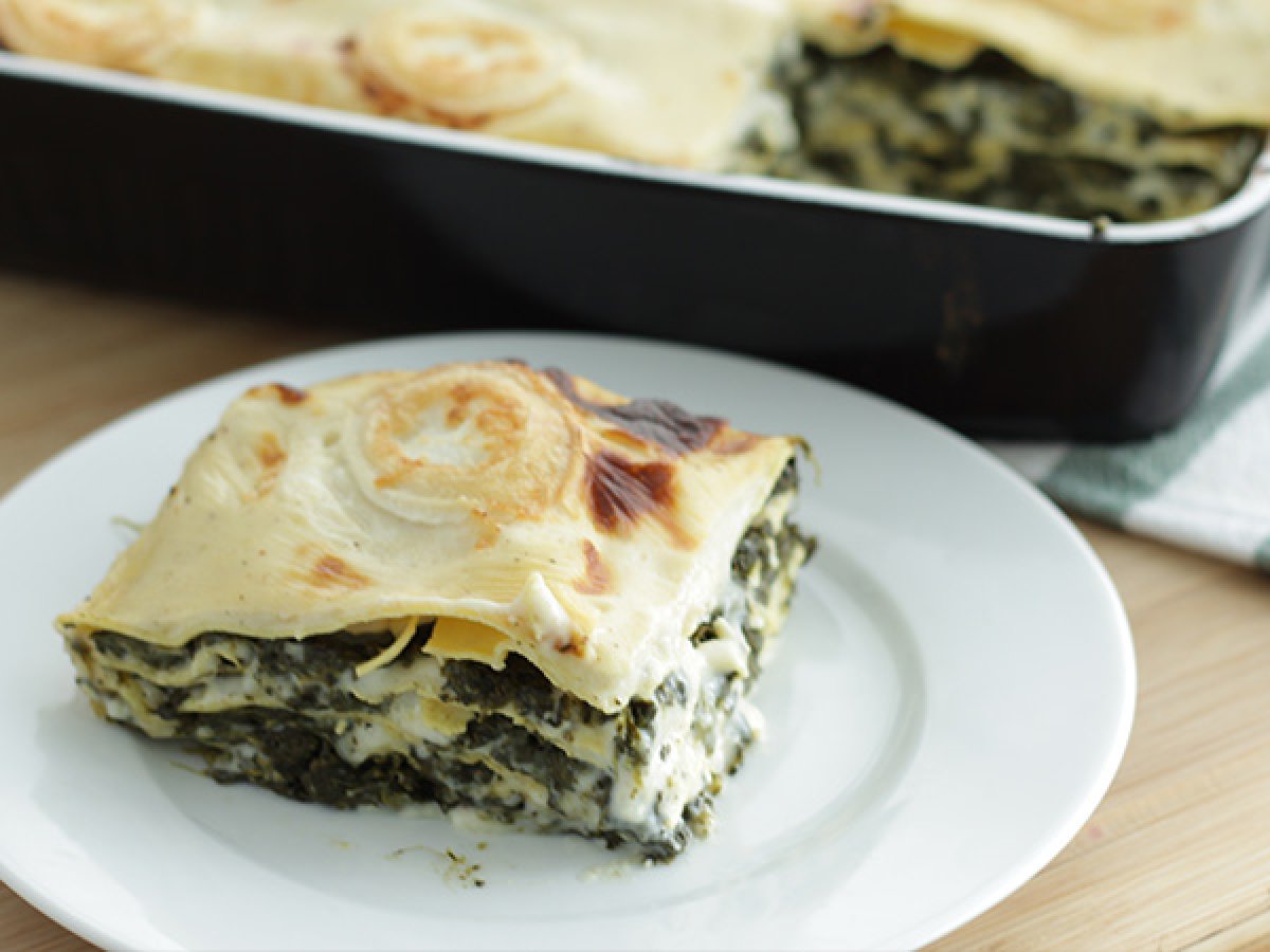 Recette Lasagne Chèvre épinards