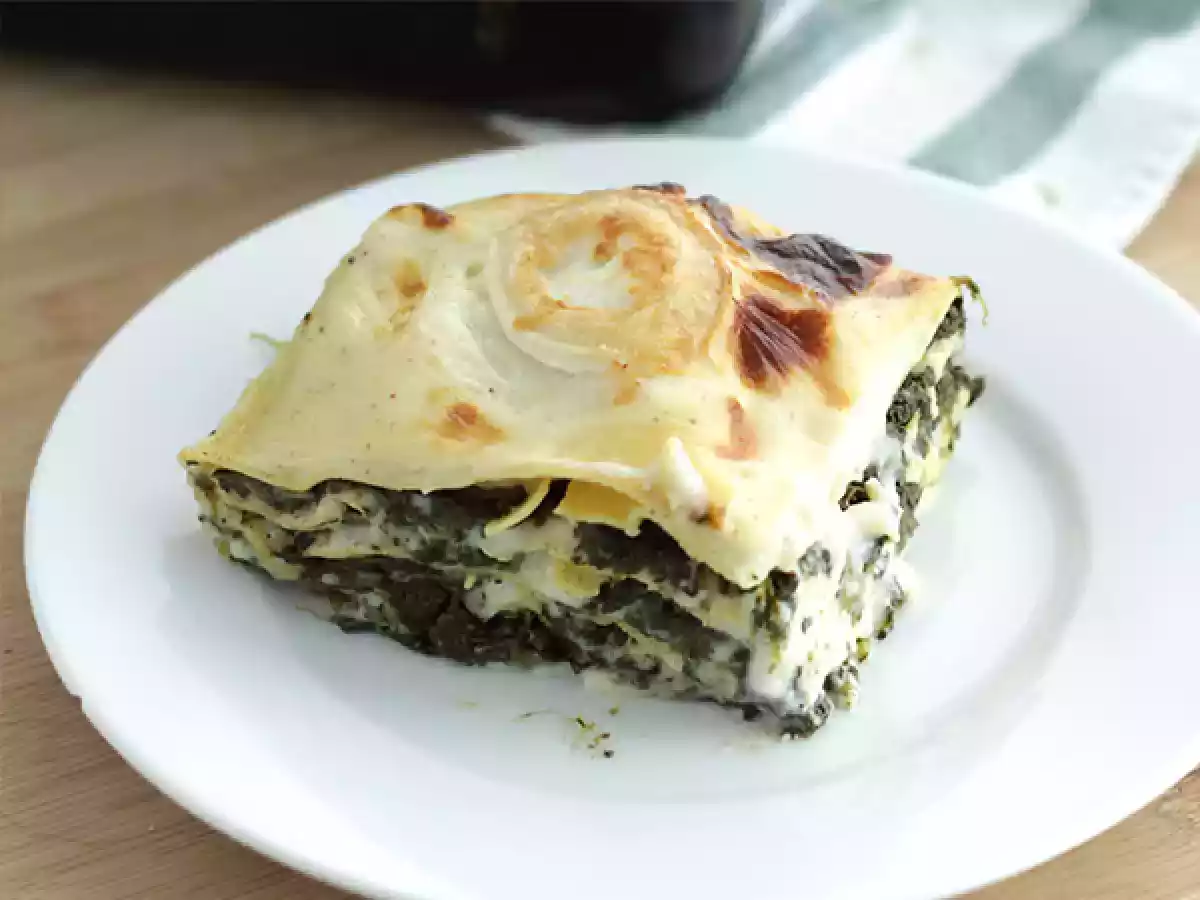 Lasagnes aux épinards et au chèvre - photo 2