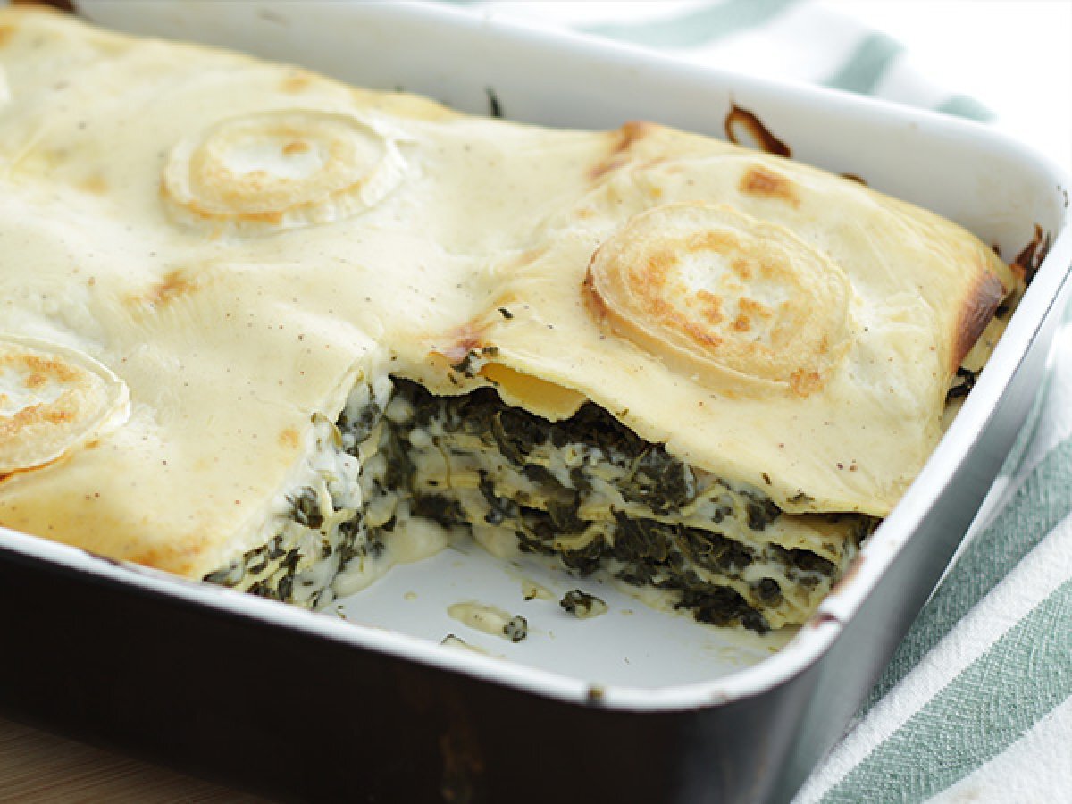 Lasagnes Aux épinards Et Chèvre