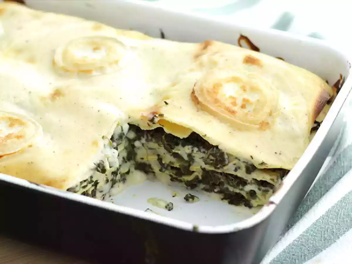 Lasagnes aux épinards et au chèvre - photo 4