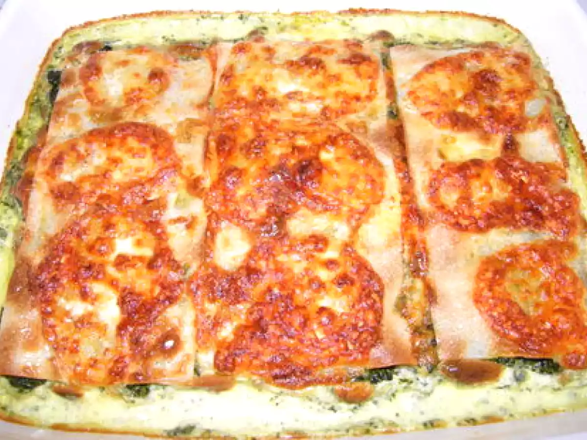 Lasagnes aux épinards et aux 3 fromages - photo 2