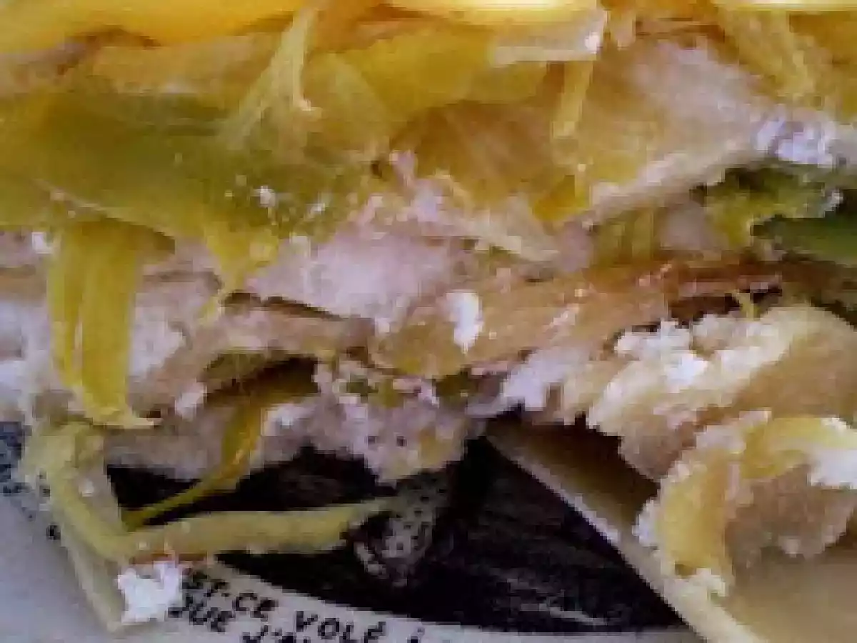 LASAGNES aux POIREAUX et à la RICOTTA