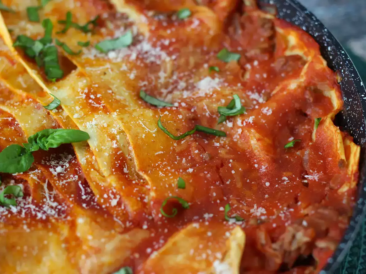 Lasagnes bolognaise à la poêle - photo 4