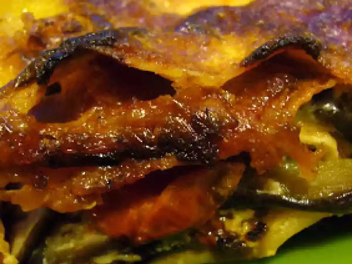 Lasagnes d'aubergines au jambon cru - photo 2