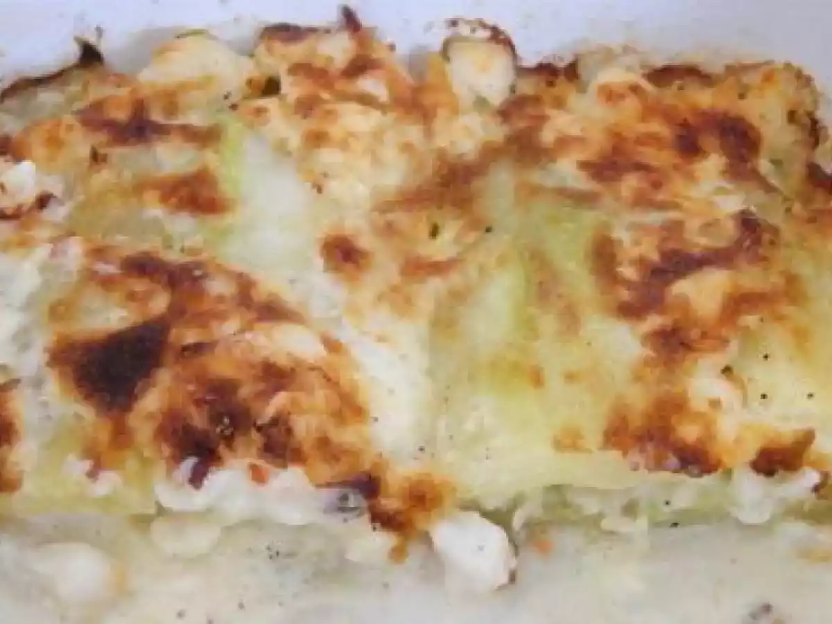 Lasagnes de courgettes au crabe - photo 2