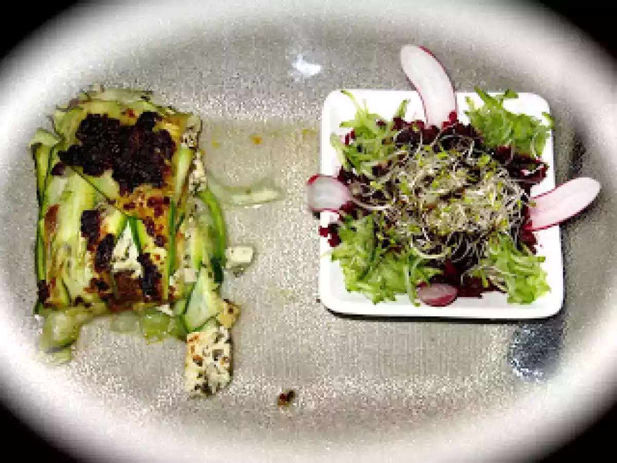 LASAGNES DE COURGETTES AU TOFU