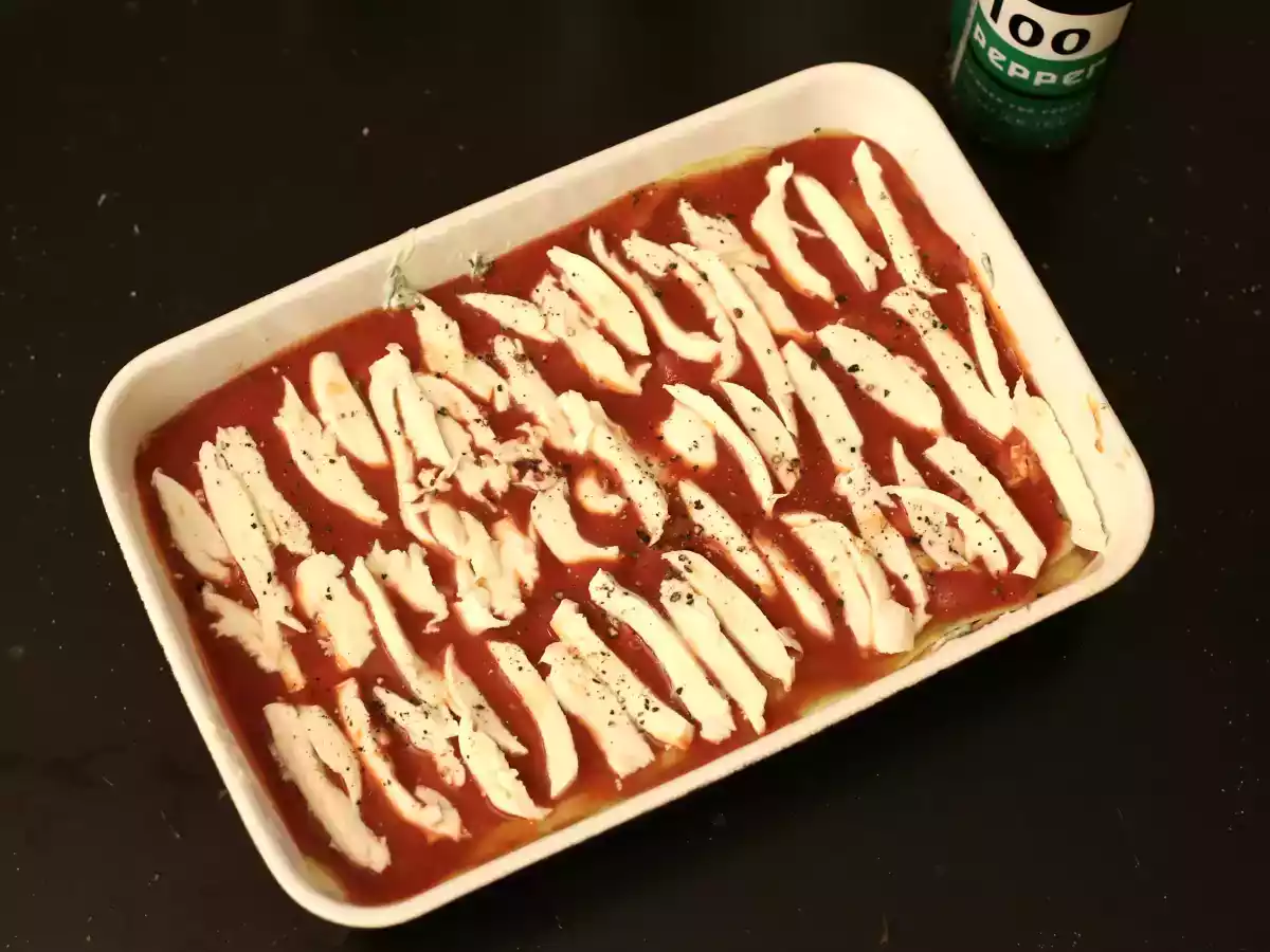 Lasagnes de courgettes aux épinards - sans gluten