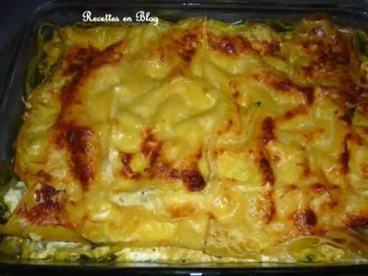 LASAGNES EPINARDS ET BROUSSE