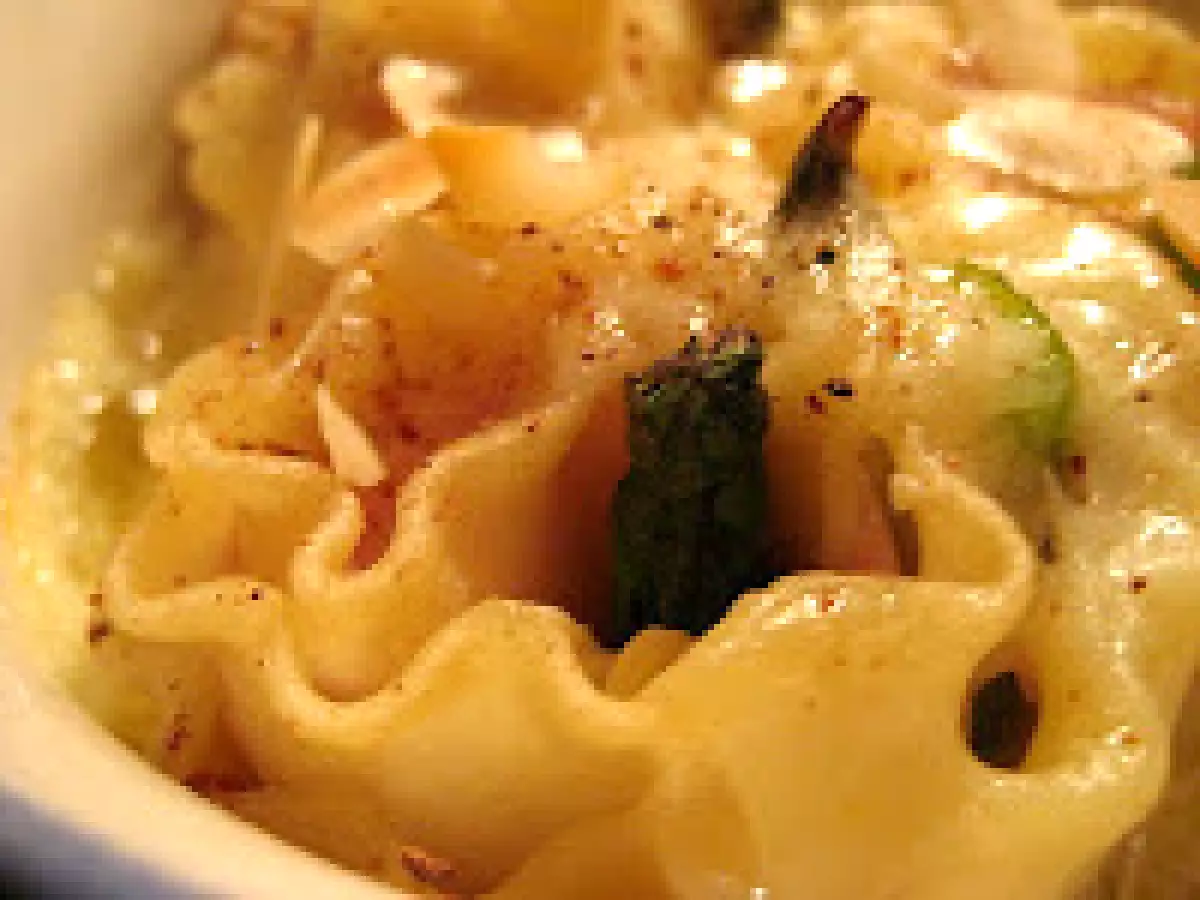 Lasagnes individuelles aux asperges et jambon - photo 3