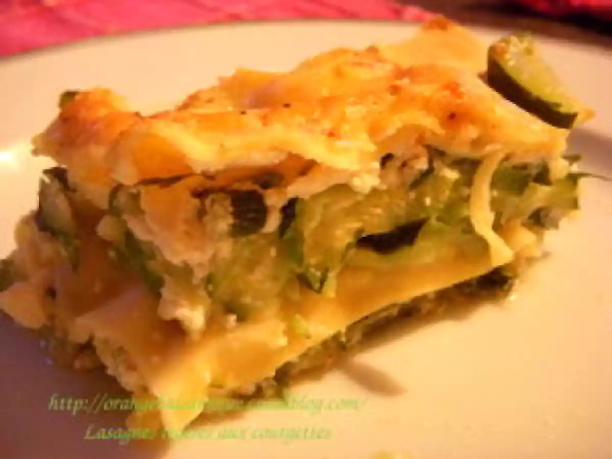 Lasagnes Légères aux Courgettes (sans béchamel)