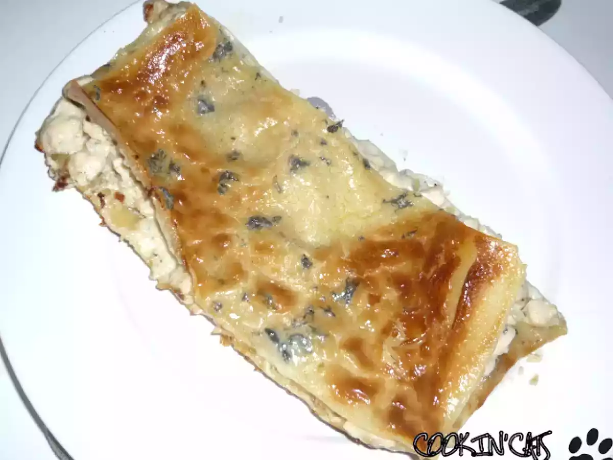 LASAGNES POULET-ROQUEFORT