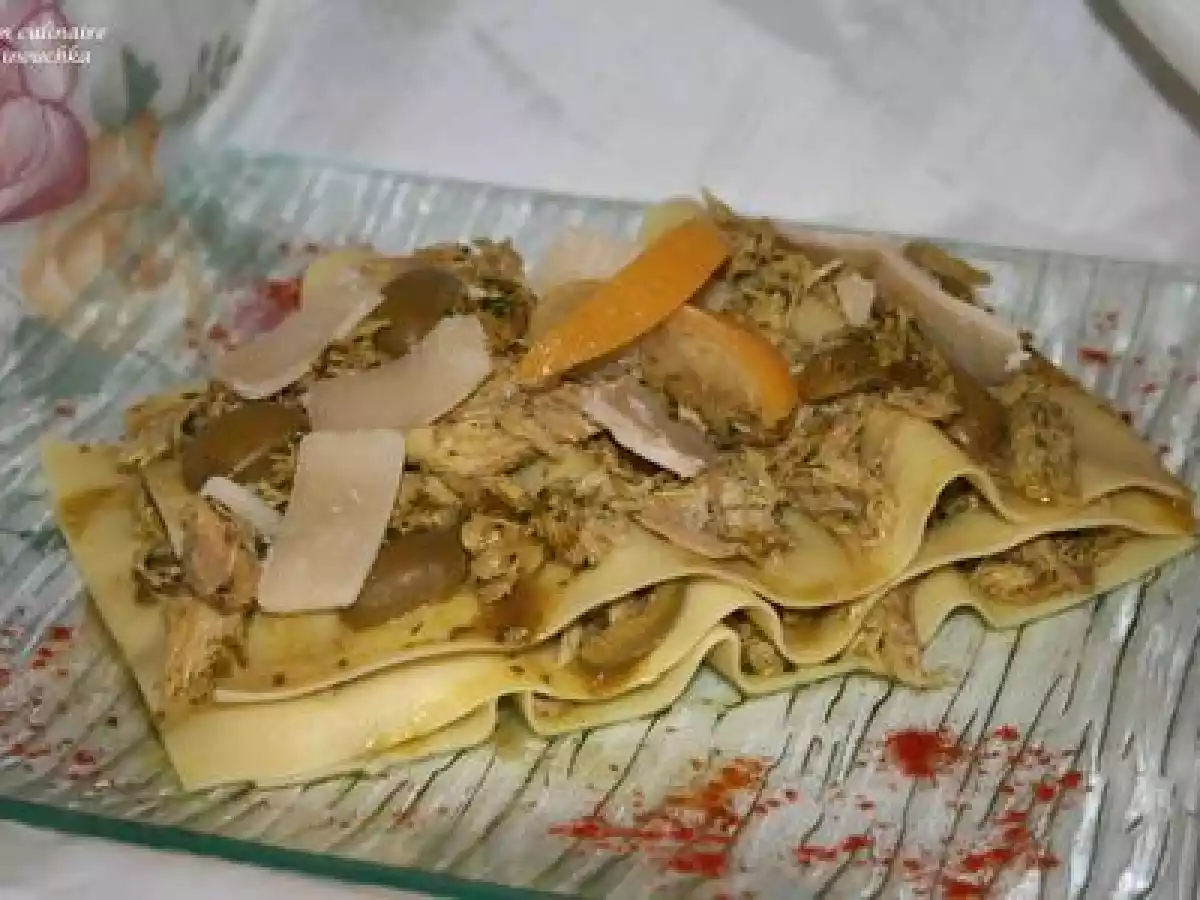 Lasagnes qui se prennent pour un Tajine de poulet au citron confit - photo 4