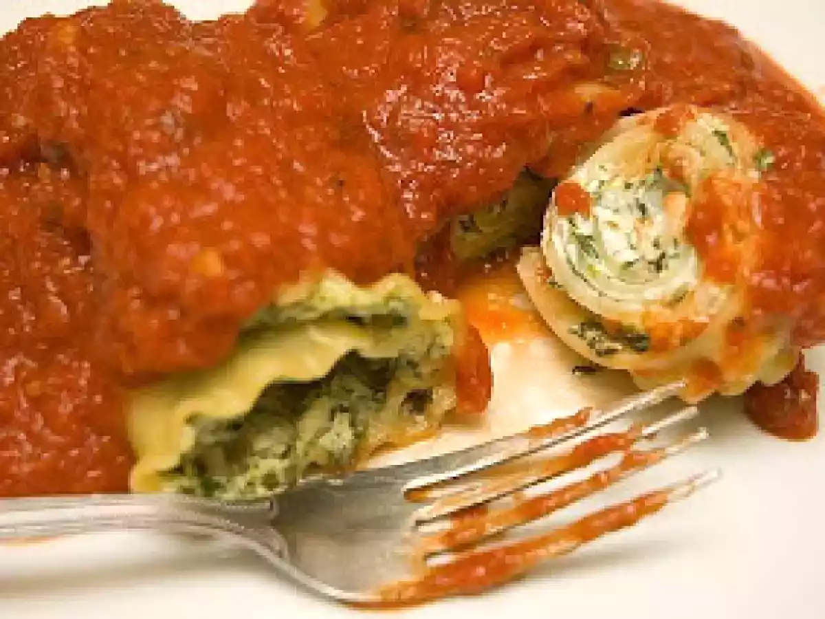 Lasagnes roulés au tofu - photo 3