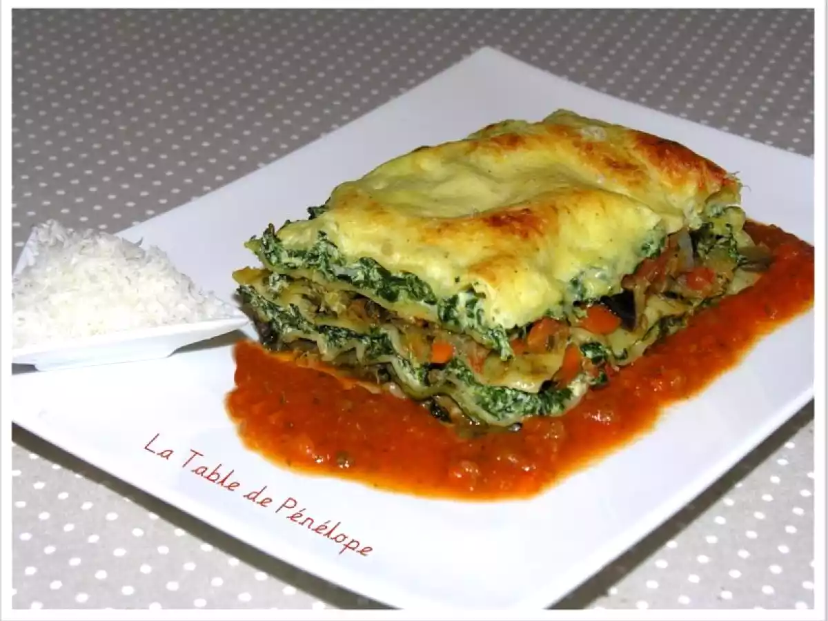 Lasagnes Végétariennes