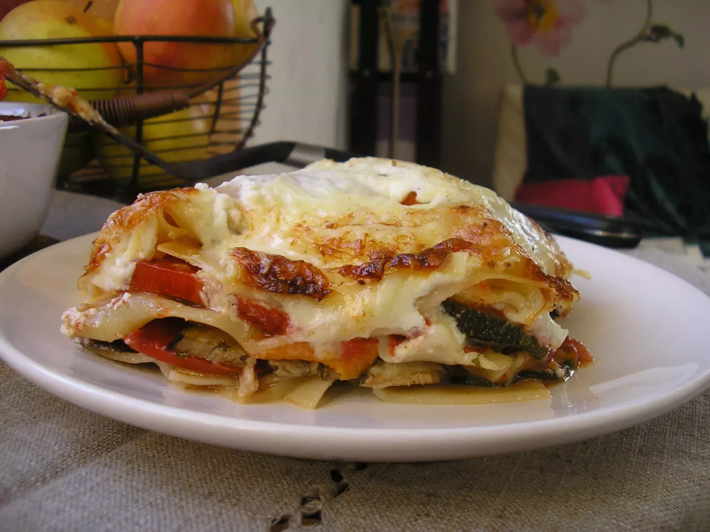 Lasagnes végétariennes à la mozzarella - Recette Ptitchef