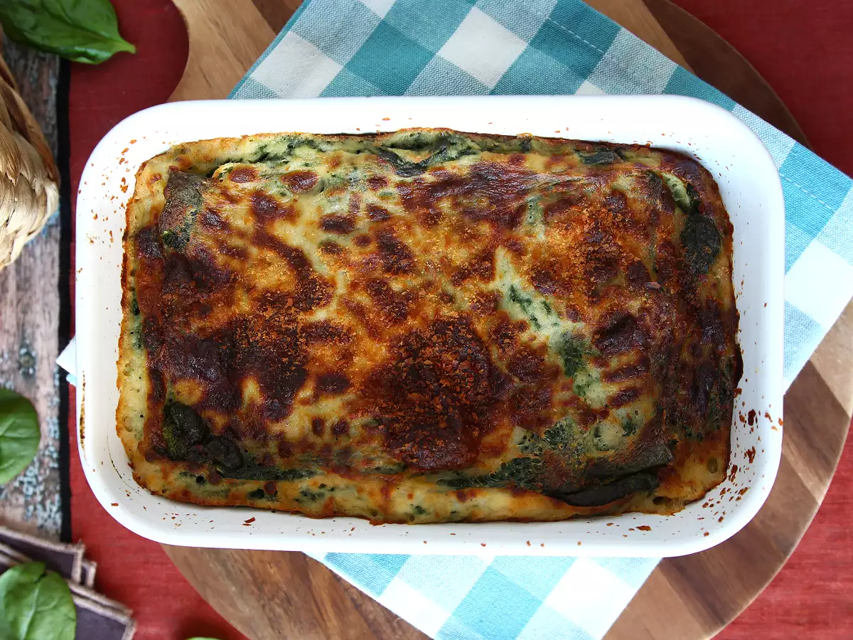Lasagnes végétariennes aux épinards et tofu au Air Fryer - photo 2