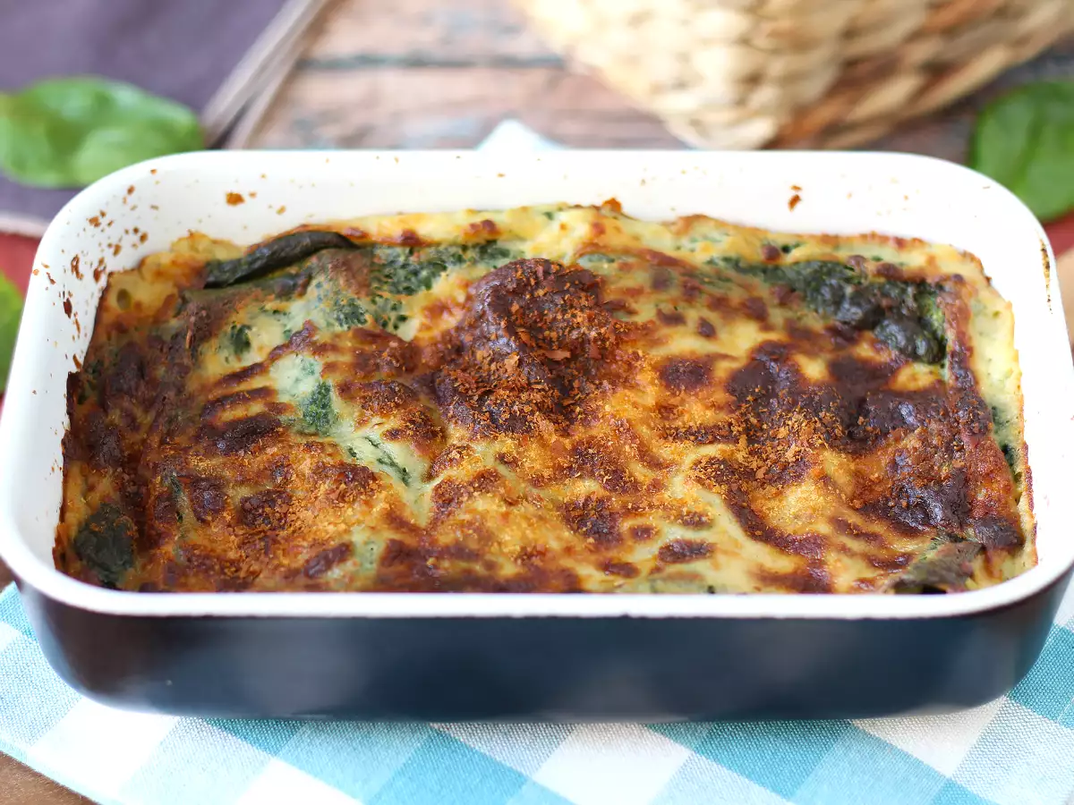 Lasagnes végétariennes aux épinards et tofu au Air Fryer - photo 3