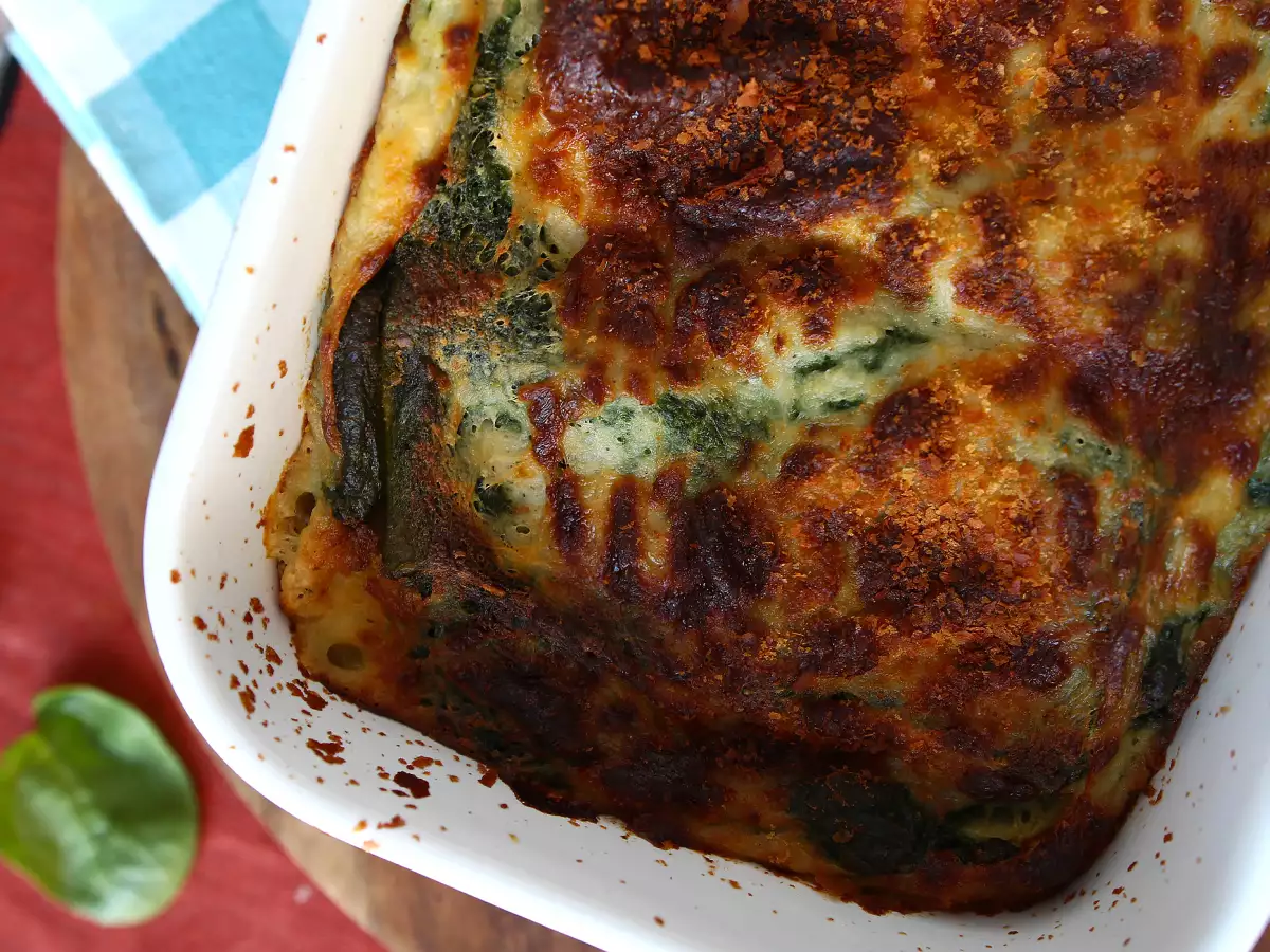 Lasagnes végétariennes aux épinards et tofu au Air Fryer - photo 4