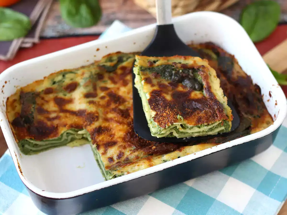 Lasagnes végétariennes aux épinards et tofu au Air Fryer - photo 5