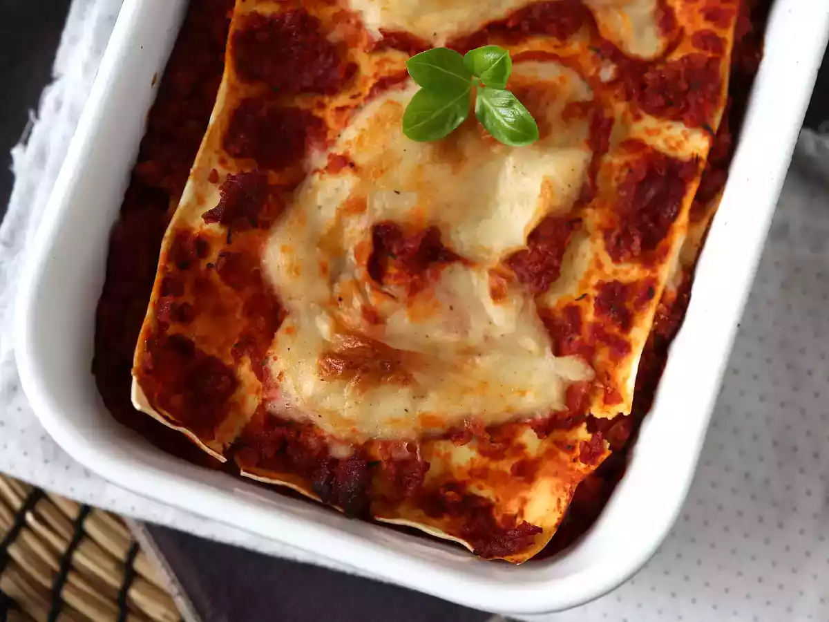 Lasagnes végétariennes (vous n'y verrez que du feu !) - photo 2