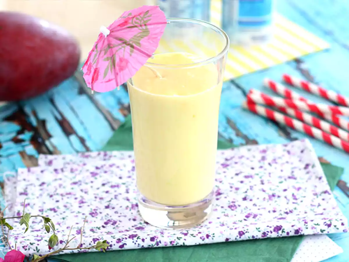 Lassi à la mangue rapide