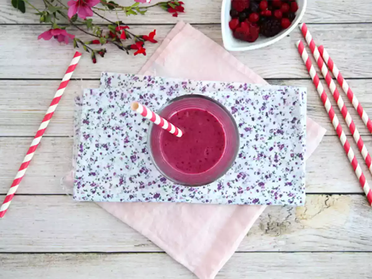 Lassi aux fruits rouges - photo 2